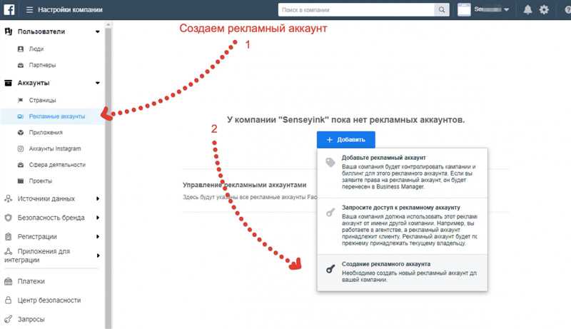 Facebook Business Manager: управление рекламными аккаунтами