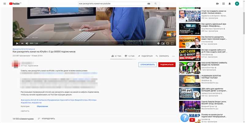Способы раскрутки канала на YouTube